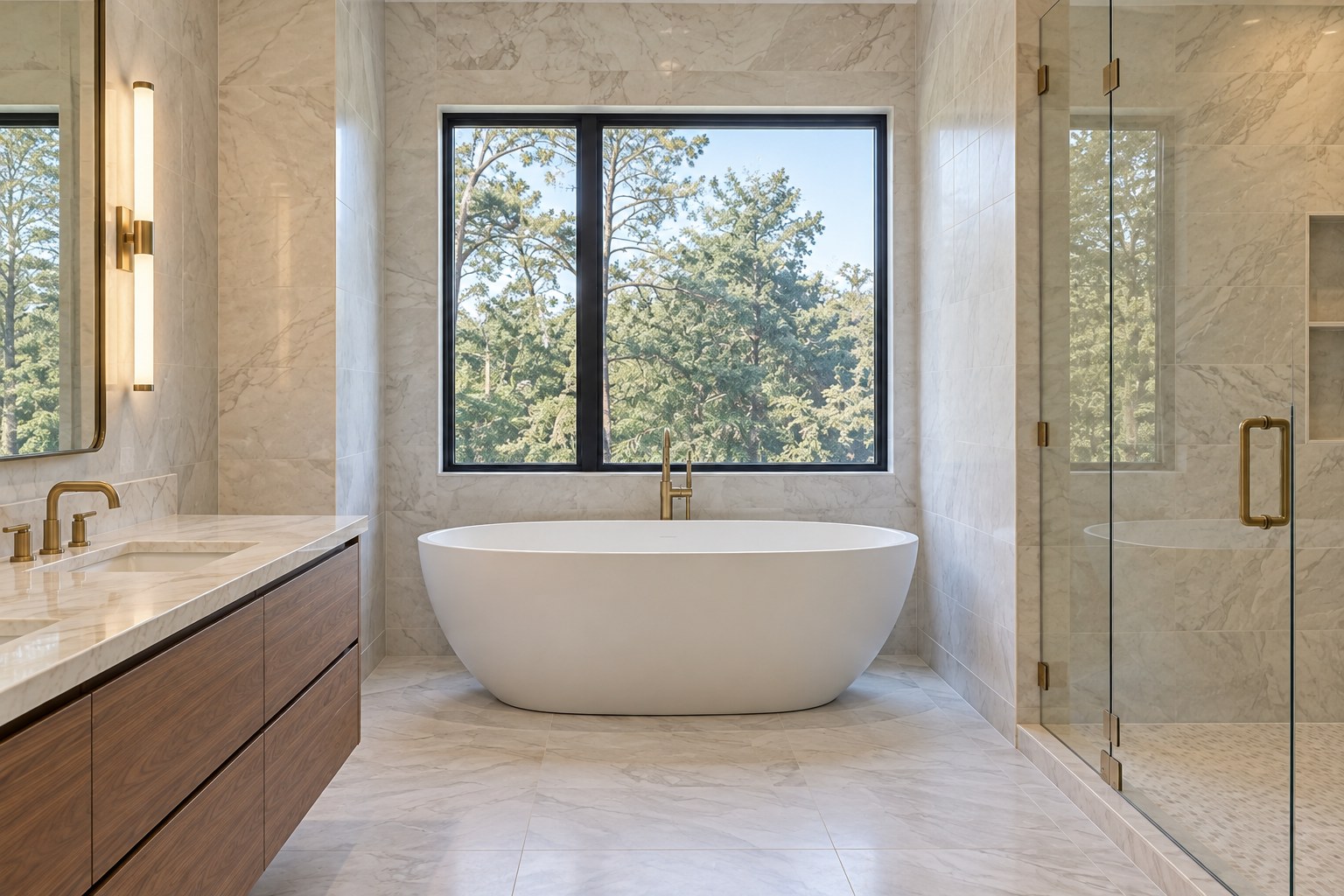 Bathroom tub design concept