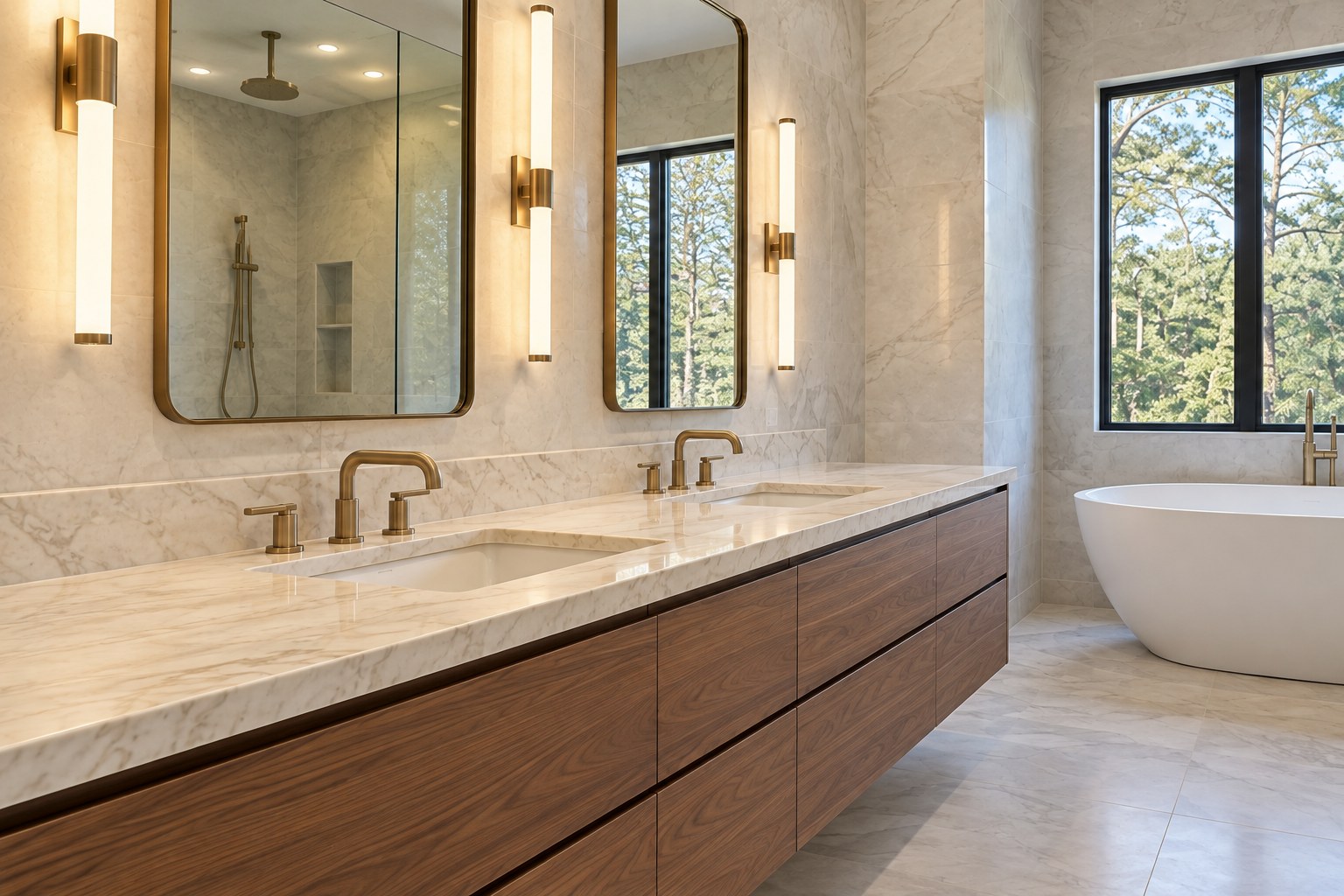 Bathroom vanity design concept