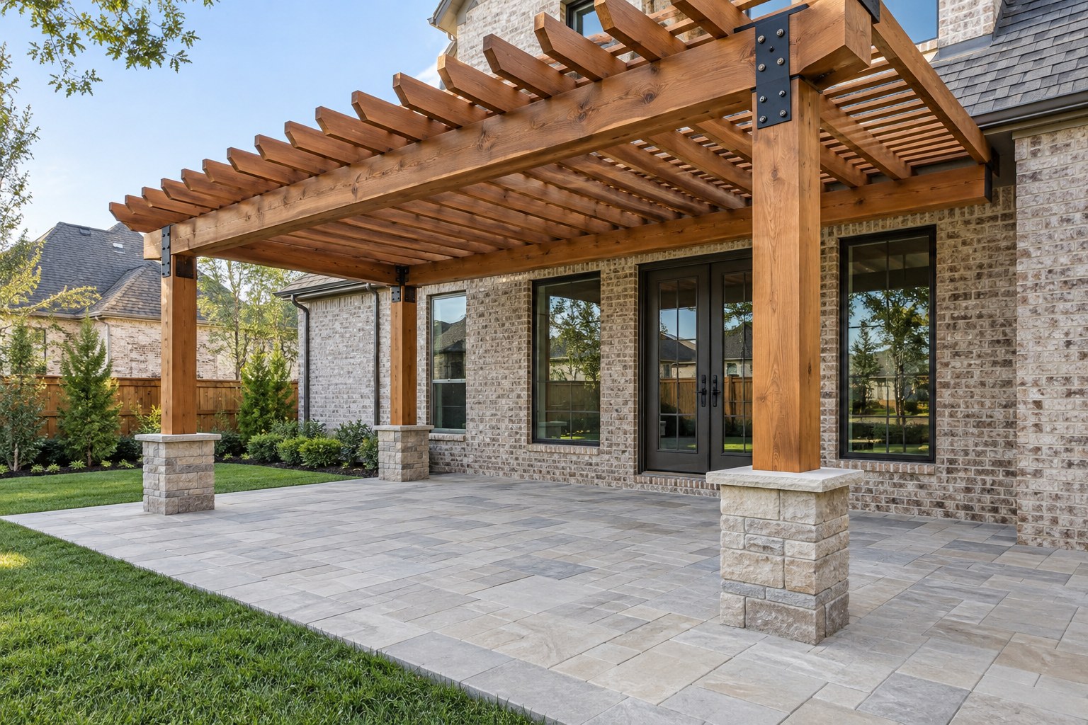 Custom pergola design concept